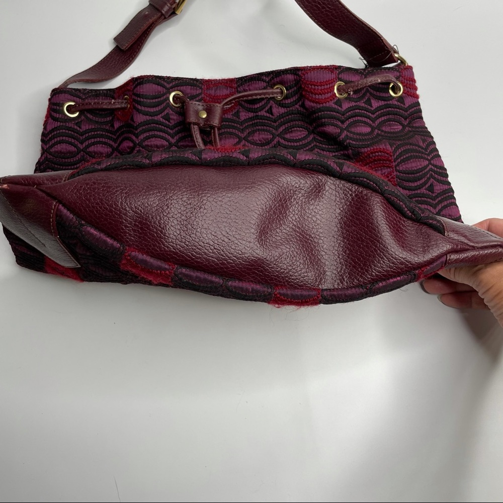Iceberg Made in Italy Purple HoBo Bag - Picture 3 of 10